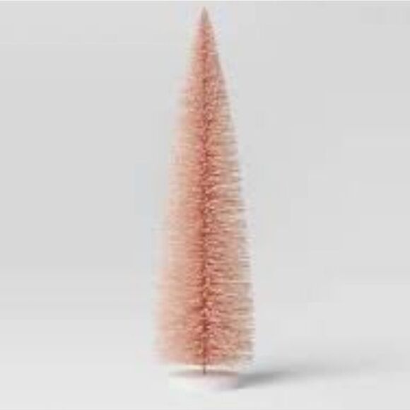 NWT Wondershop Target 2024 Large Christmas Bottle Brush Tree Sculpture 36" - Picture 2 of 16